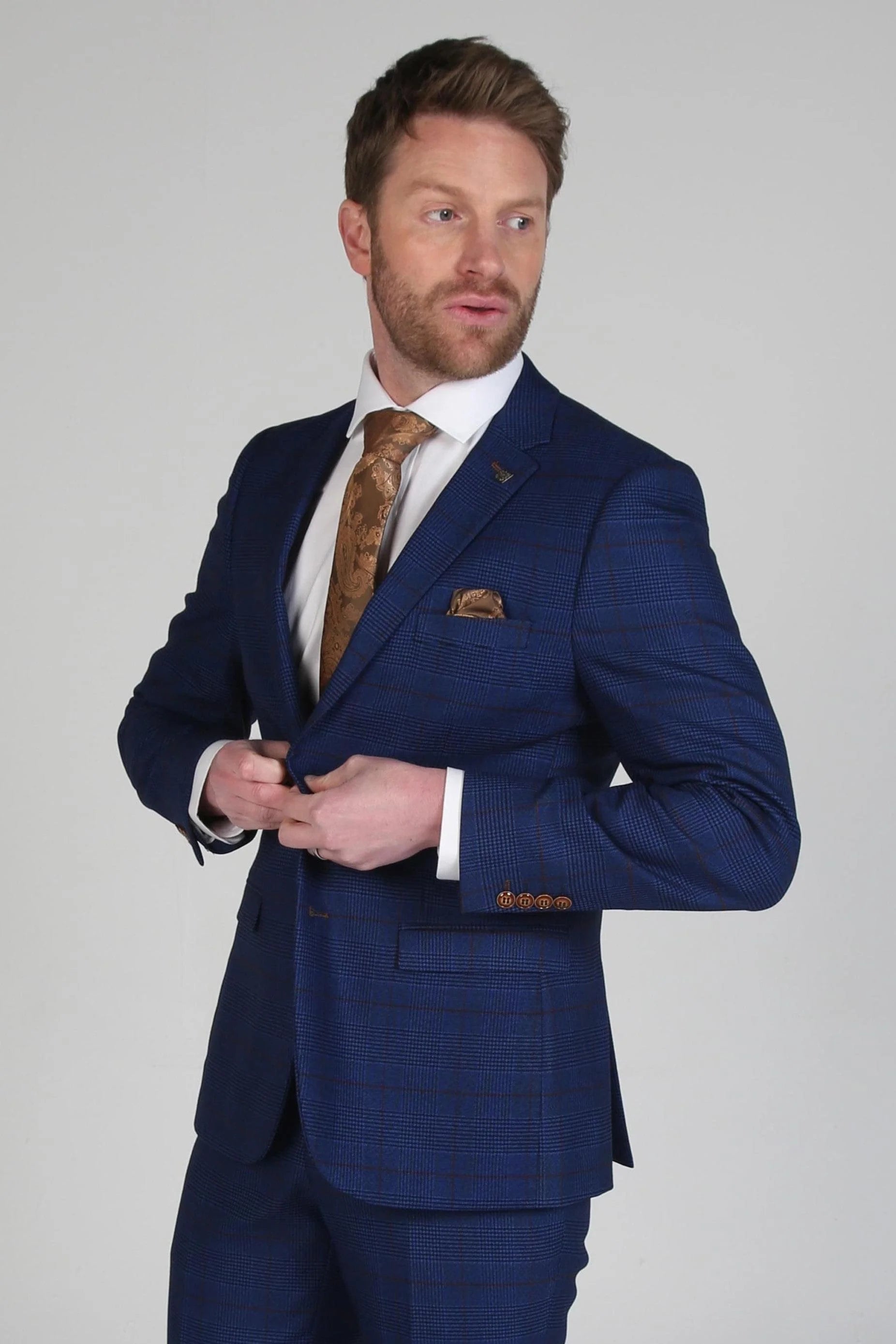 Alex - Check Wedding Blazer