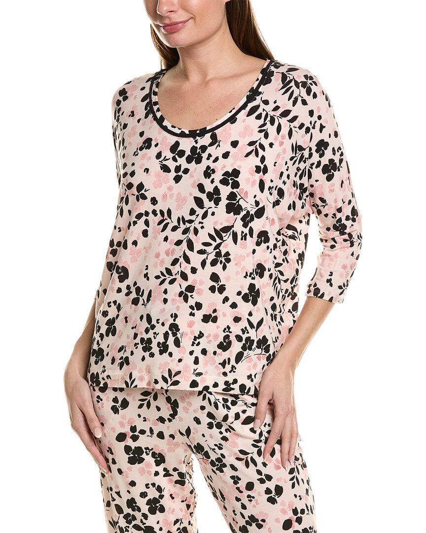 Shop Donna Karan Sleep Top In Pink