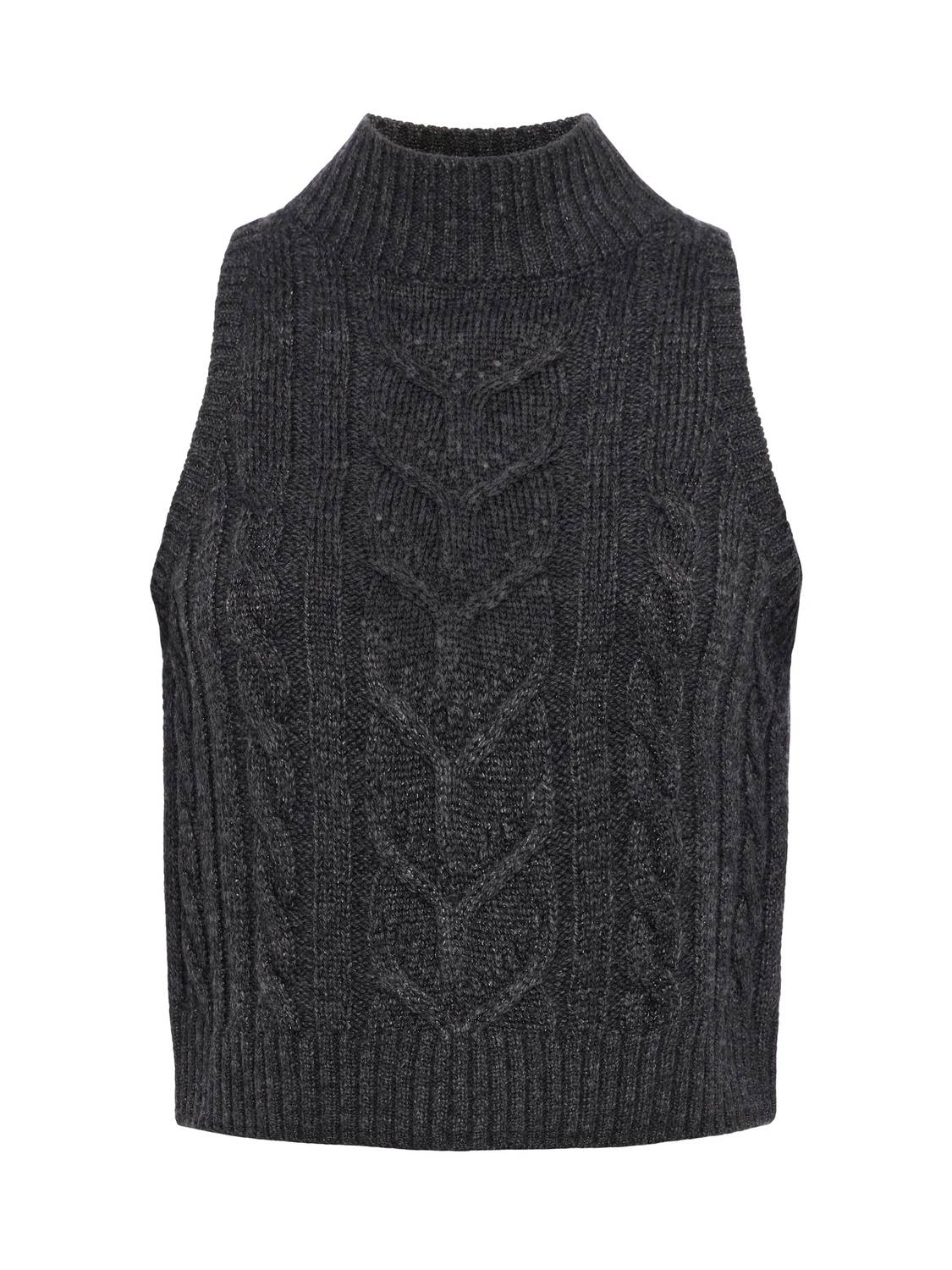 Shop L Agence Bellini Top In Charcoal In Grey