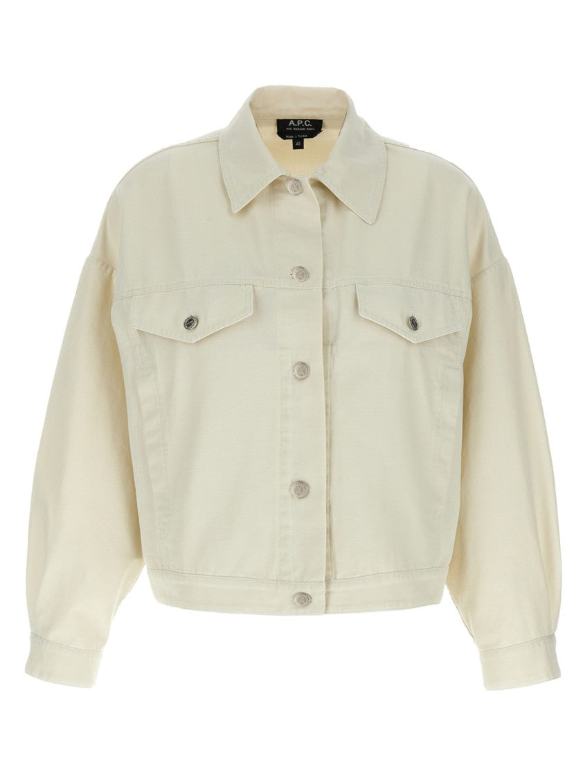 Apc X Natacha Ramsay-levi Sainters Denim Jacket In White