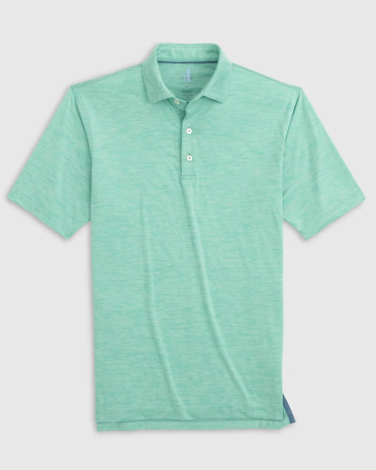 Shop Johnnie-o Huron Polo In Iguana In Green