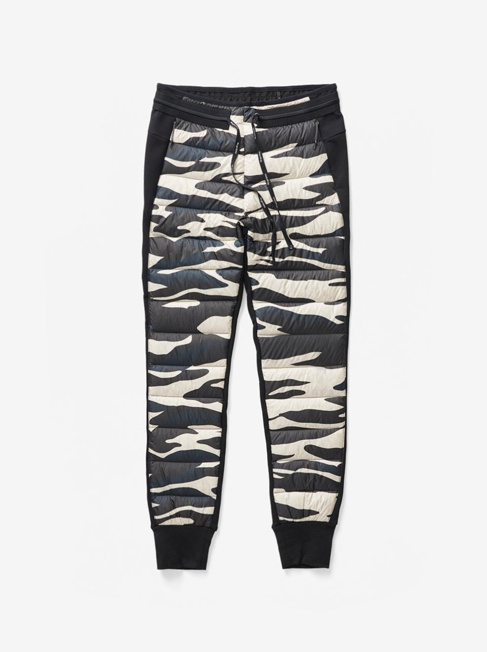 Shop Holden W Hybrid Down Jogger - Zebra In Multi