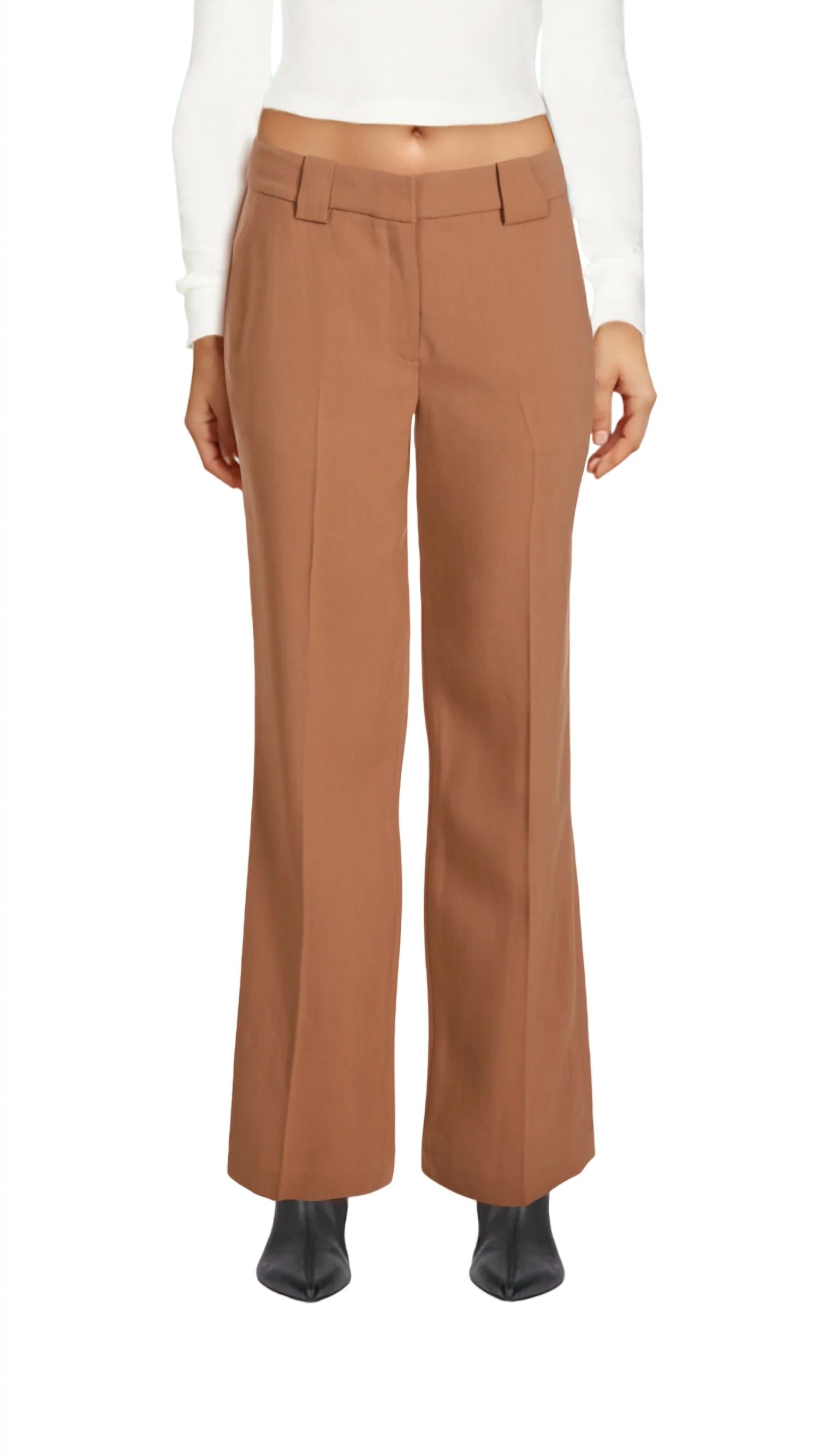 Shop A.l.c Kennedy Pant In Tawny In Brown