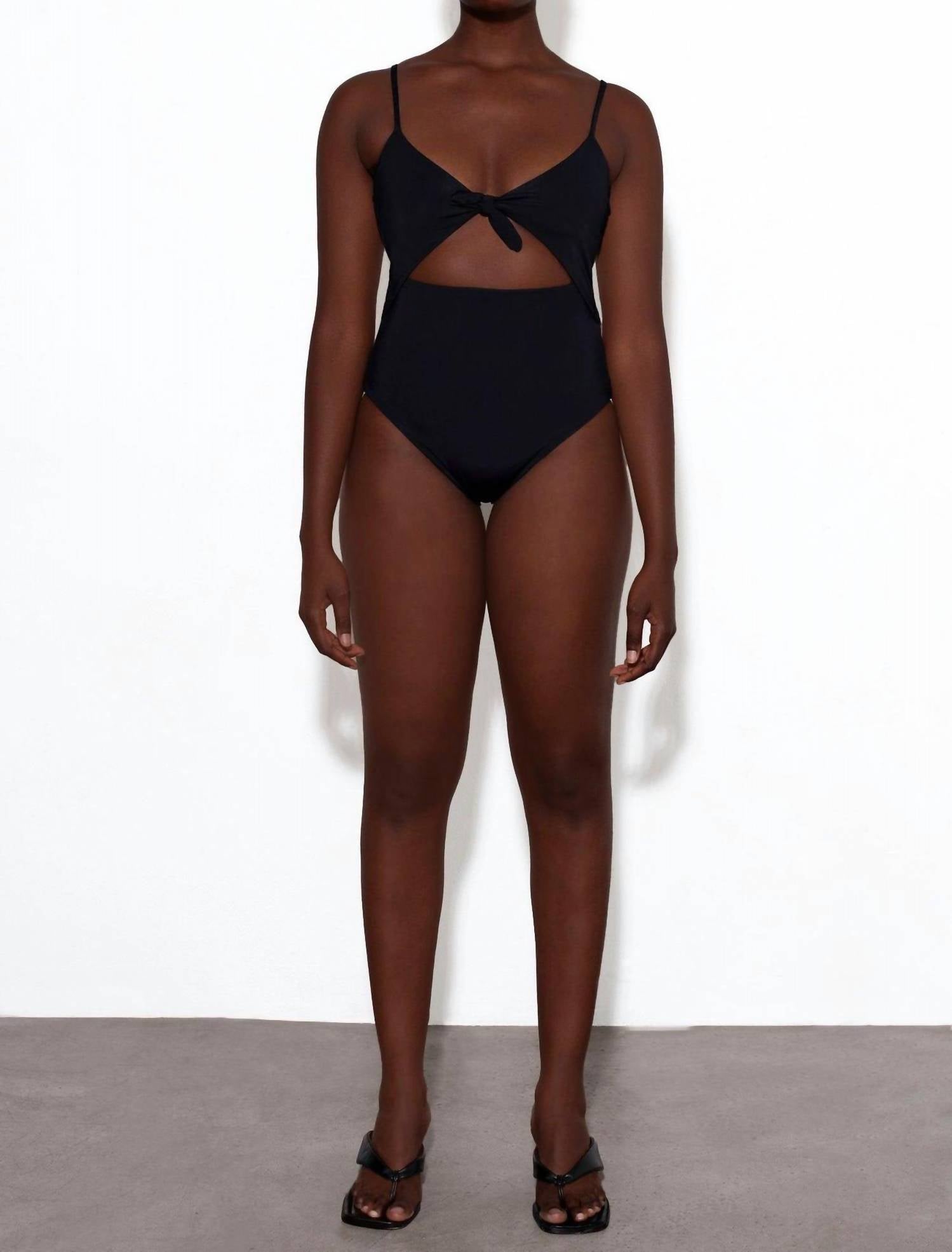 Shop Mara Hoffman Kia One Piece In Black