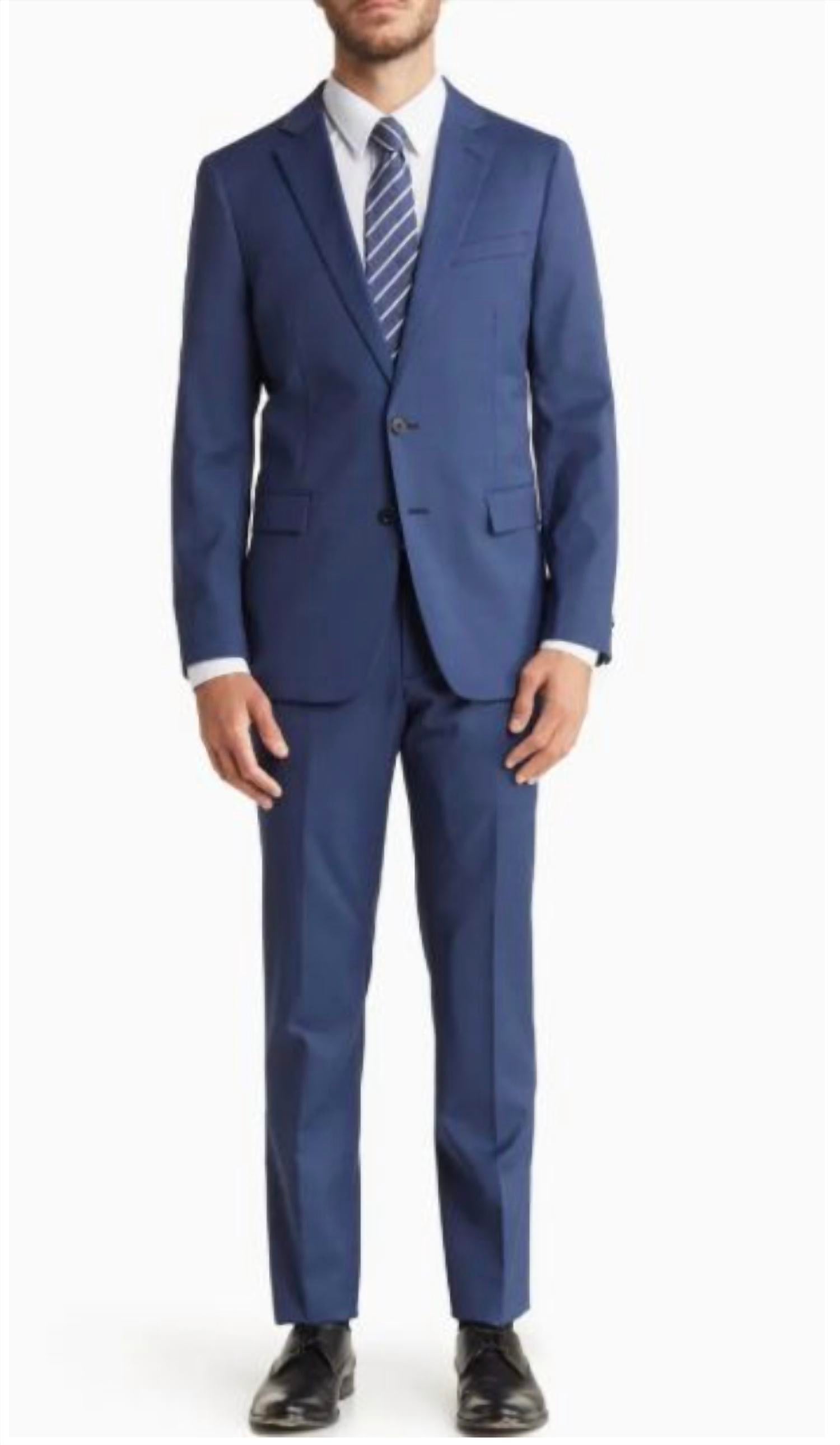 Original Penguin Osman Slim Fit Suit Jacket In Blue In Blue