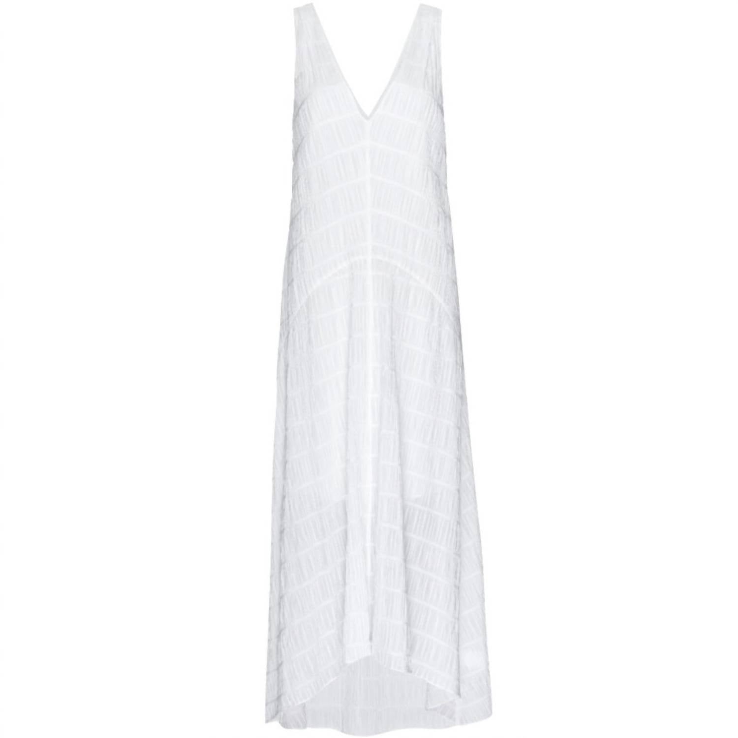 Shop Frame Savannah Long Dress In White