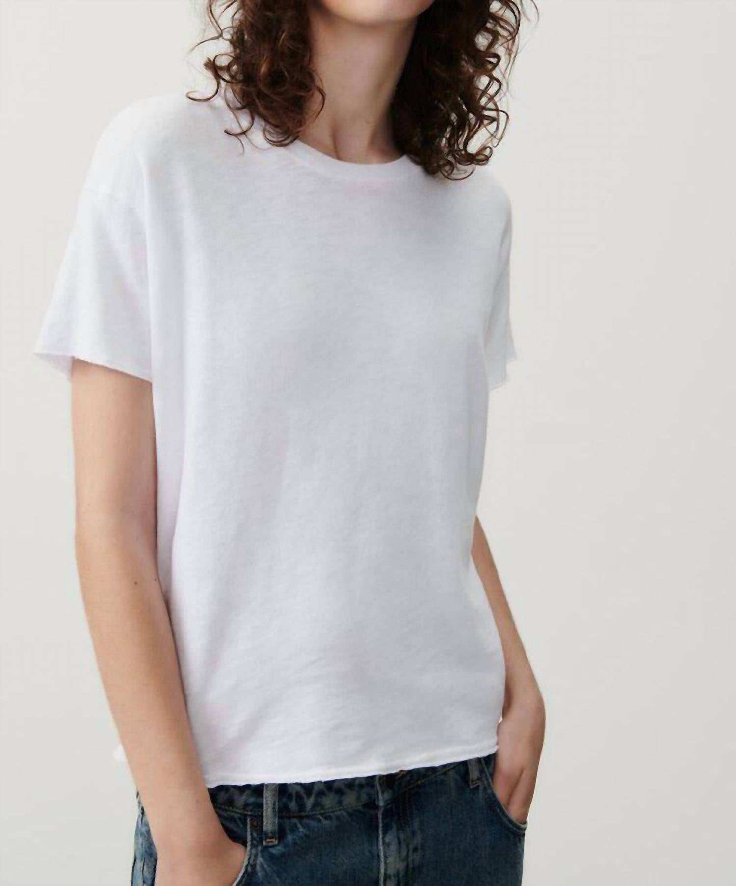 Shop American Vintage Women's Sonoma T-shirt In White