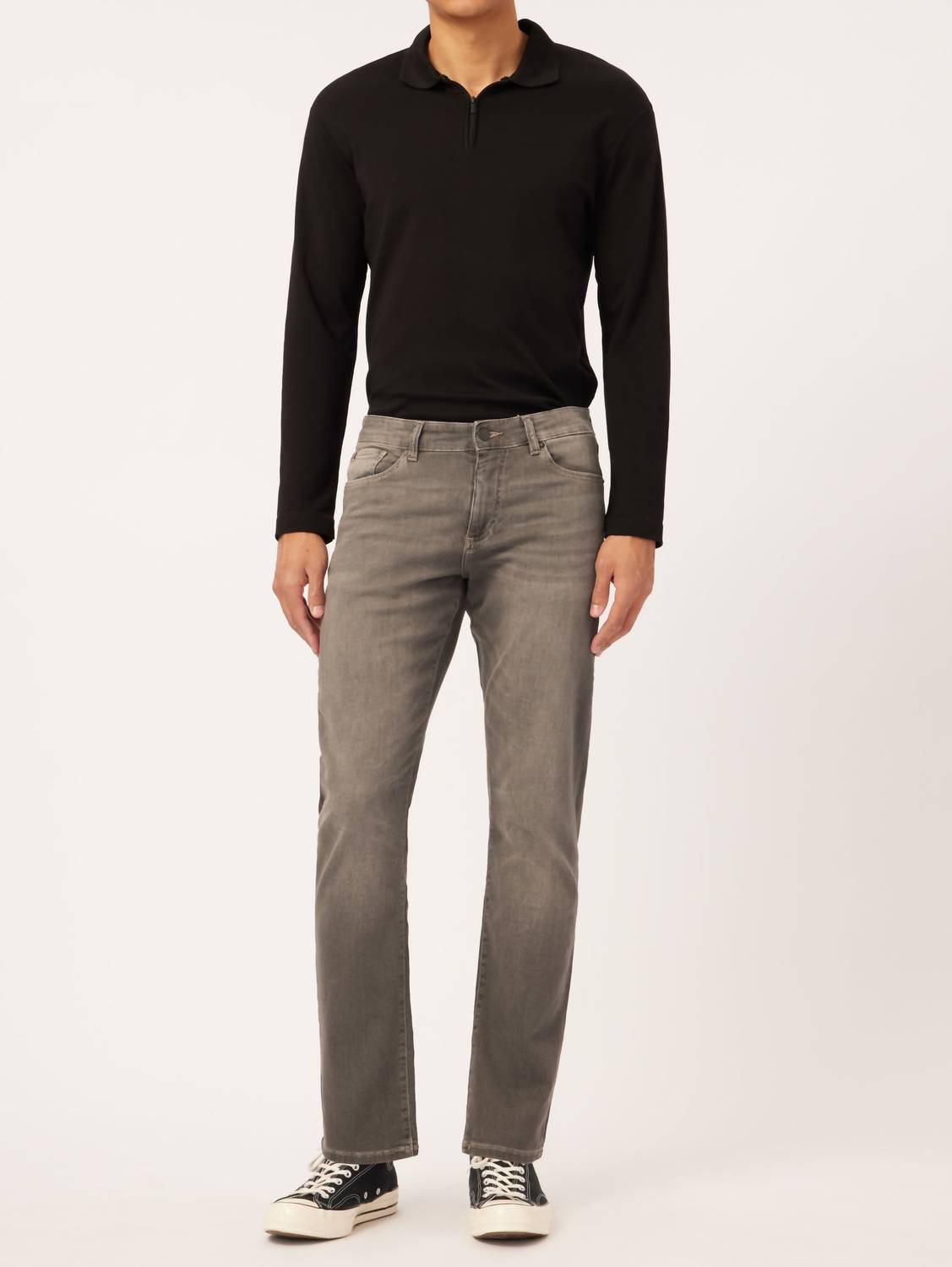 Shop Dl1961 - Men's Russell Slim Straight Jeans In Starship In Brown