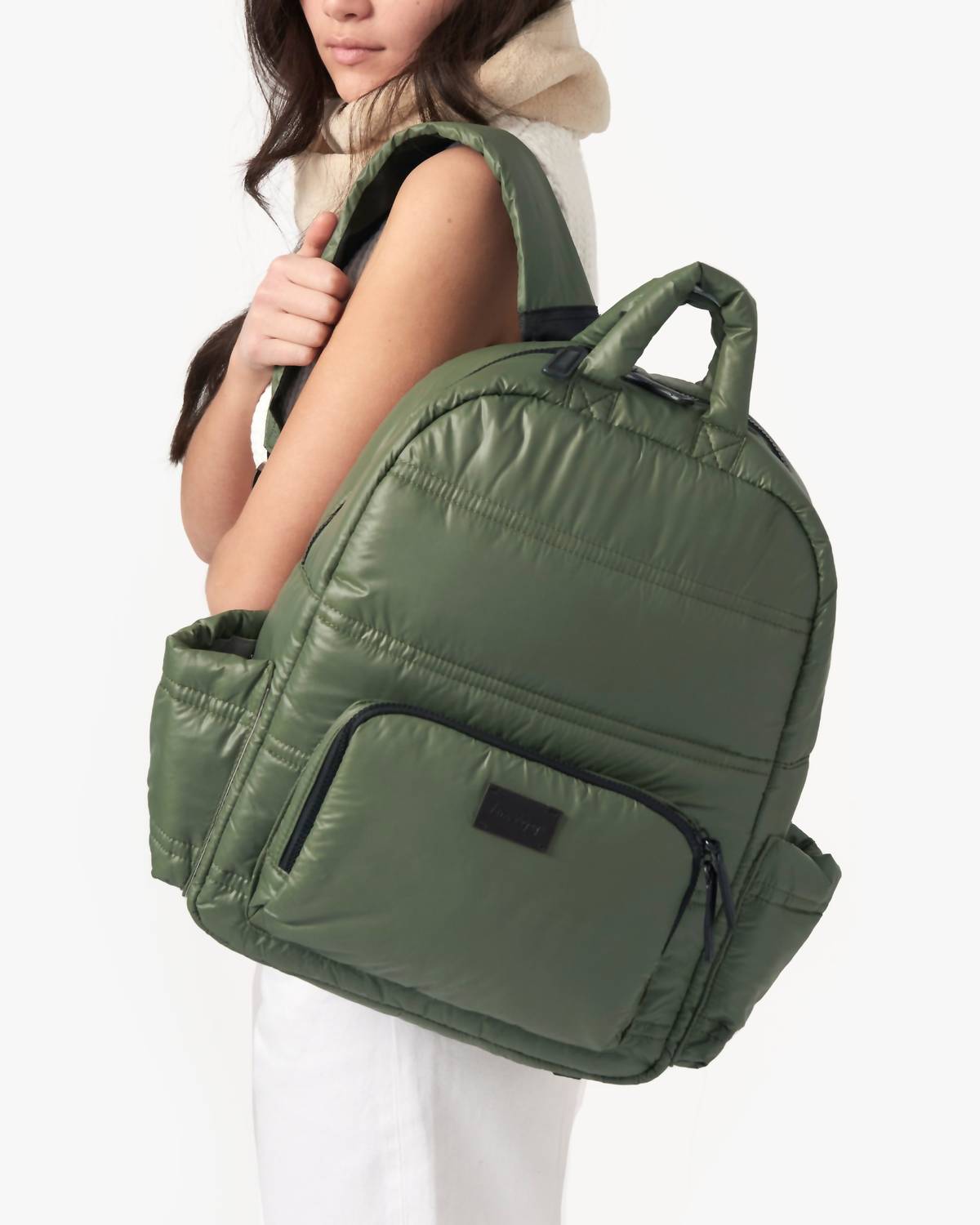 Shop 7am Enfant Everyday Backpack In Evening Green