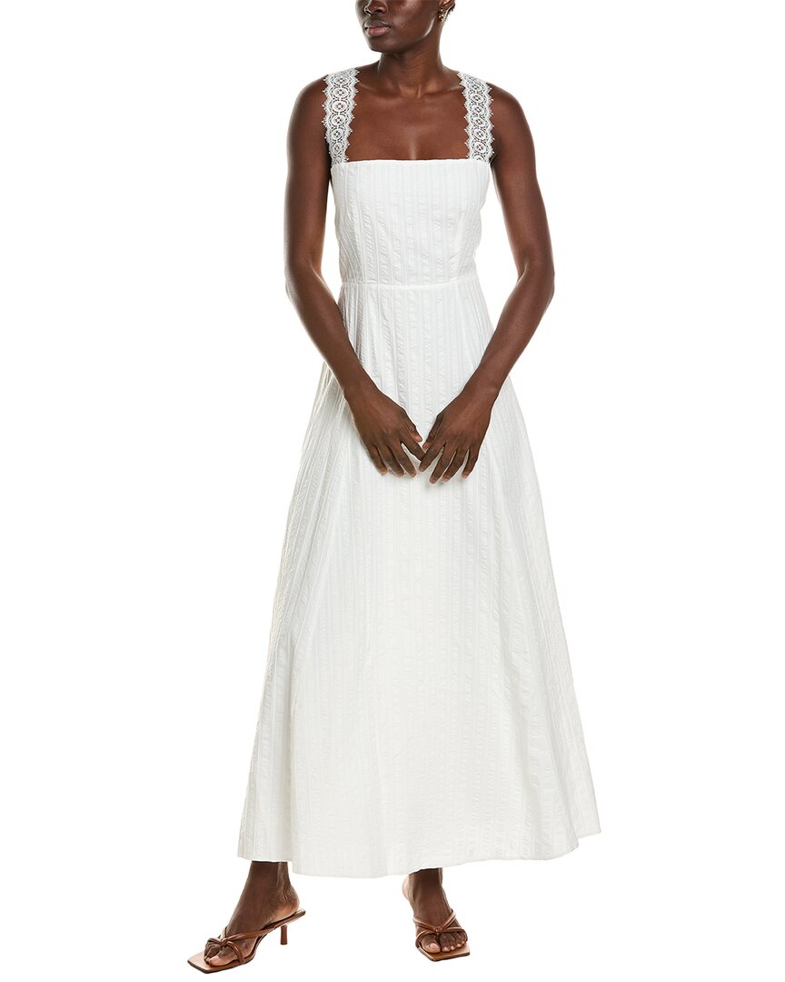Opt O. P.t. Gretta Maxi Dress In White