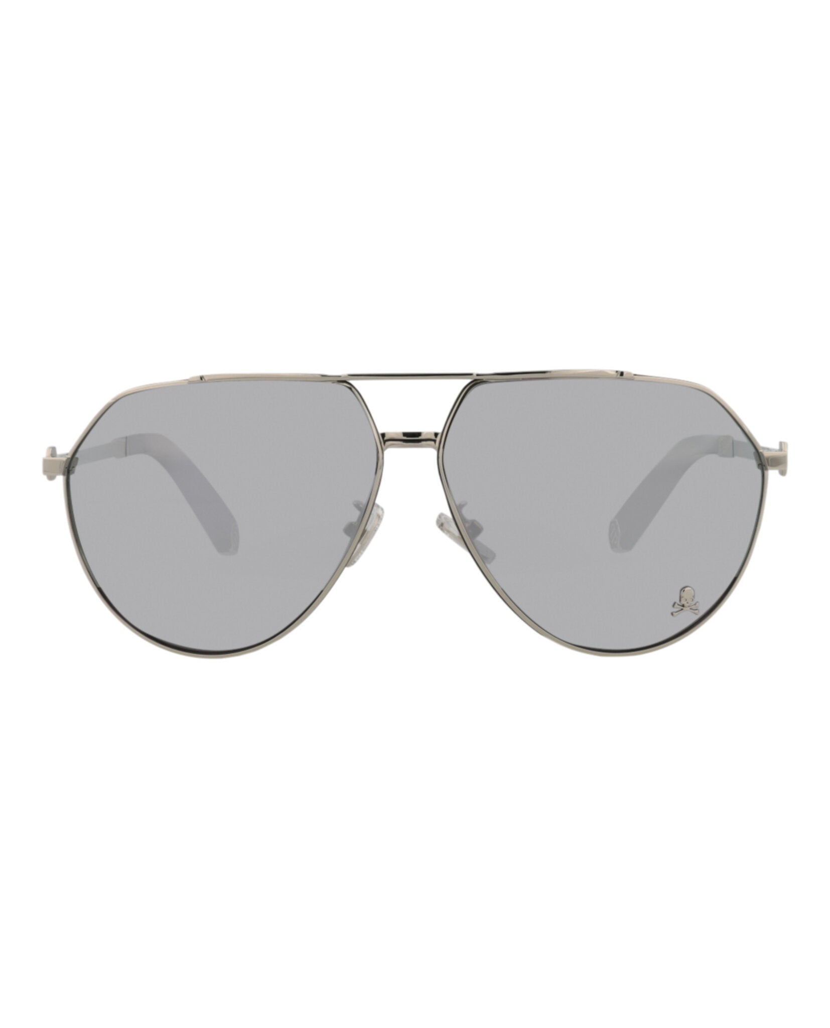 Philipp Plein Aviator-frame Stainless Steel Sunglasses In Multi