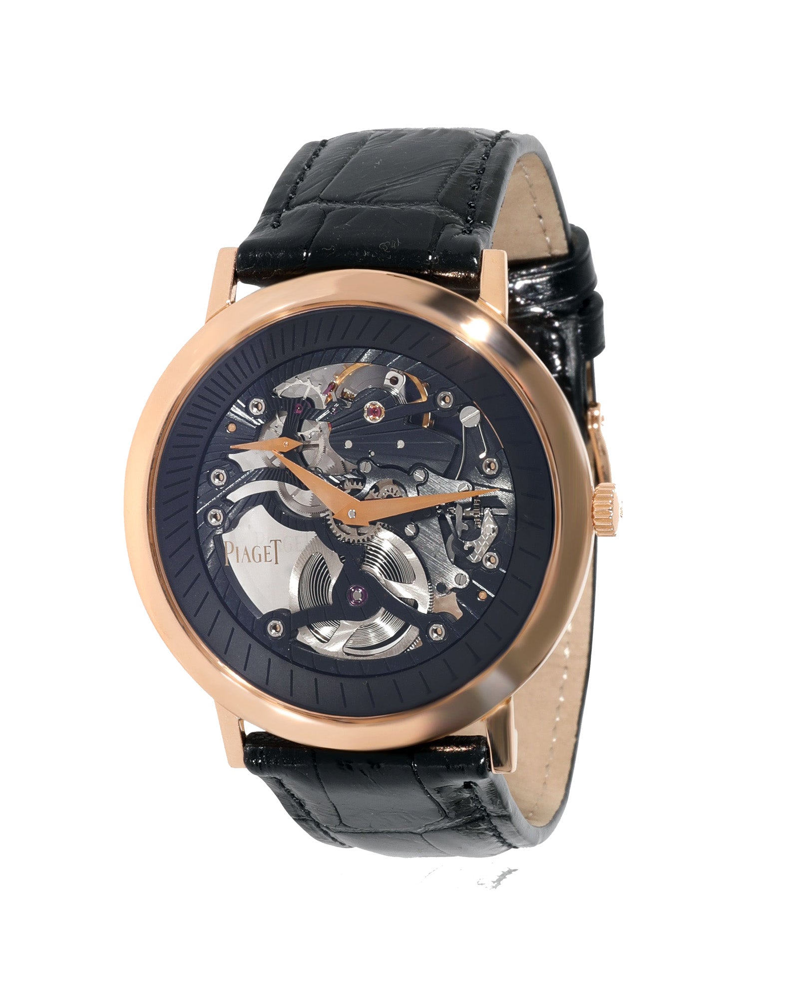 Shop Piaget Altiplano Goa34116 P10524 Men's Watch In 18kt Rose Gold