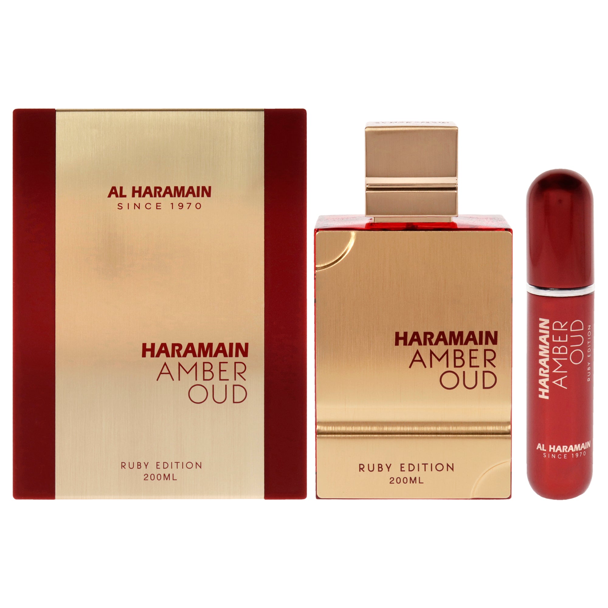 Al Haramain Amber Oud - Ruby Edition By  For Unisex - 6.7 oz Edp Spray In White