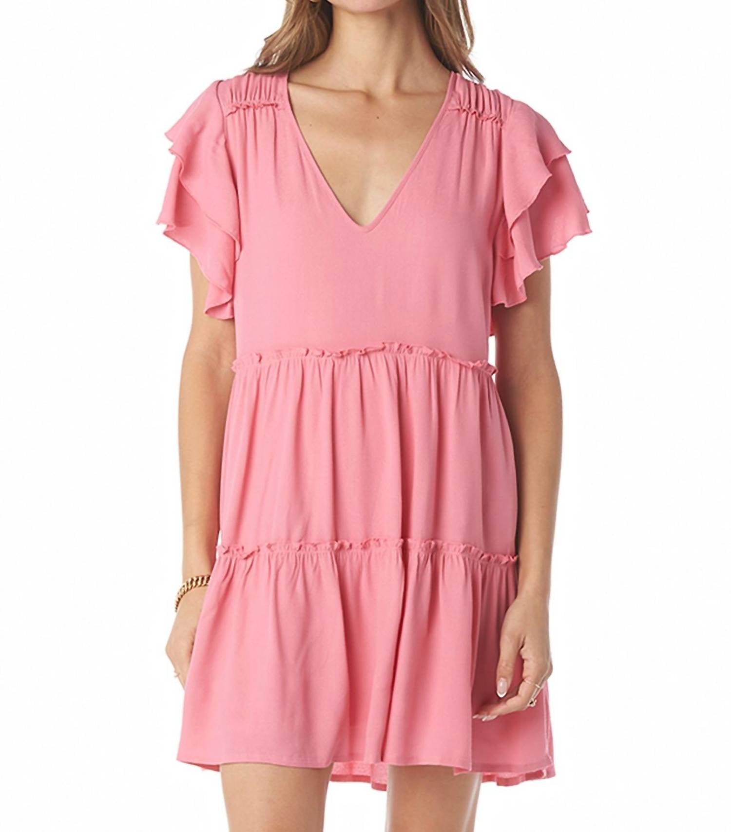 Shop Tart Collections Eli Dress In Chateau Rose In Pink