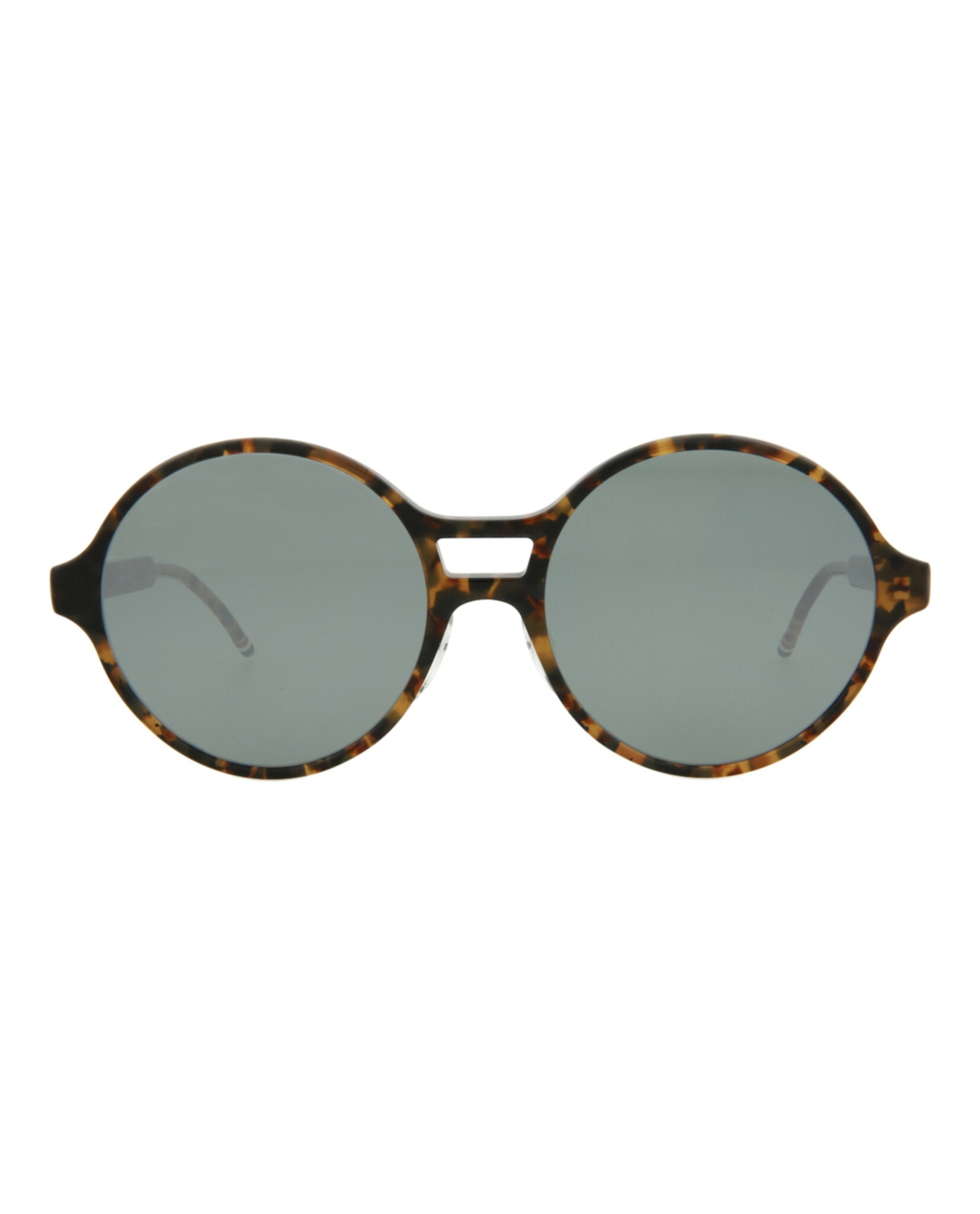 Thom Browne Round-frame Acetate Sunglasses In Brown