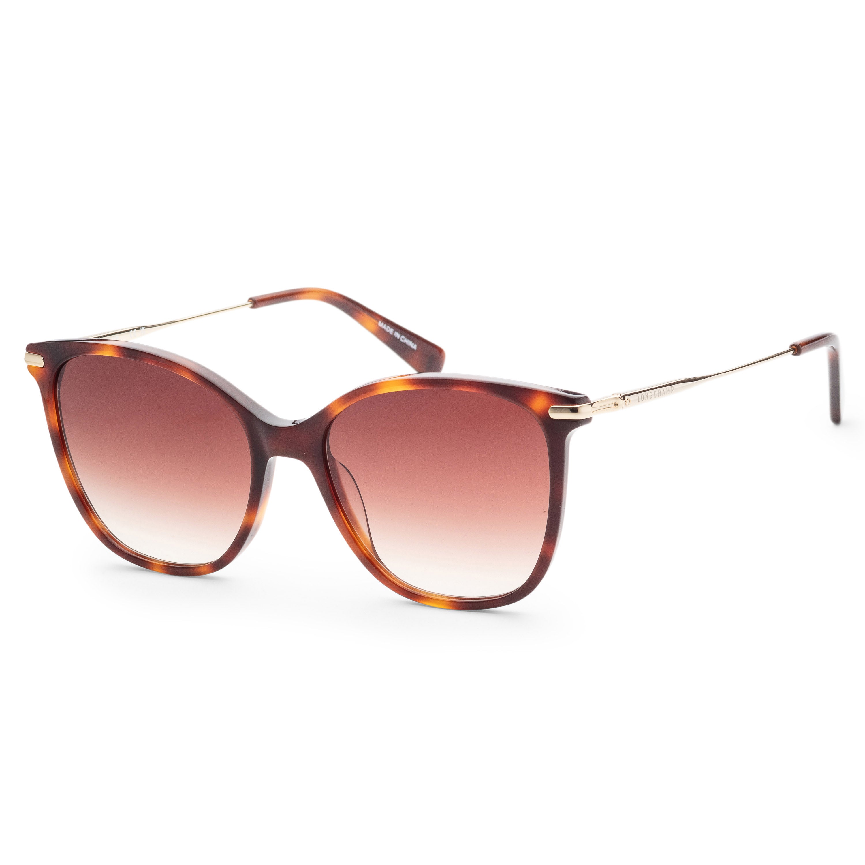 Shop Longchamp Women's 54mm Havana Sunglasses In Brown