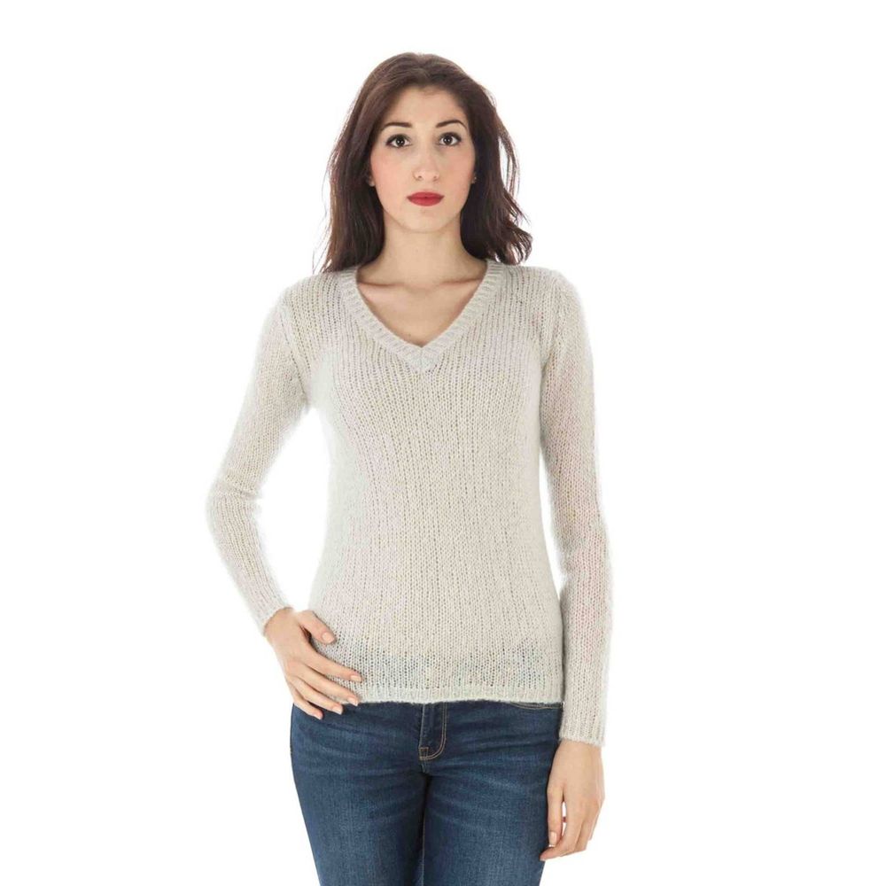 Fred Perry F Perry Wool Women's Sweater In Neutral