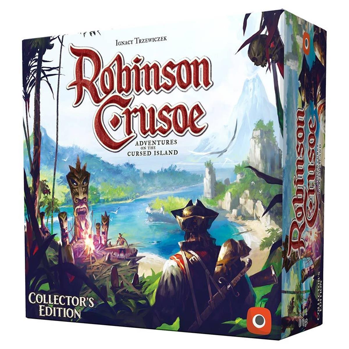Portal Games Robinson Crusoe Collectors Edition Board Game - Ages 12 Plus