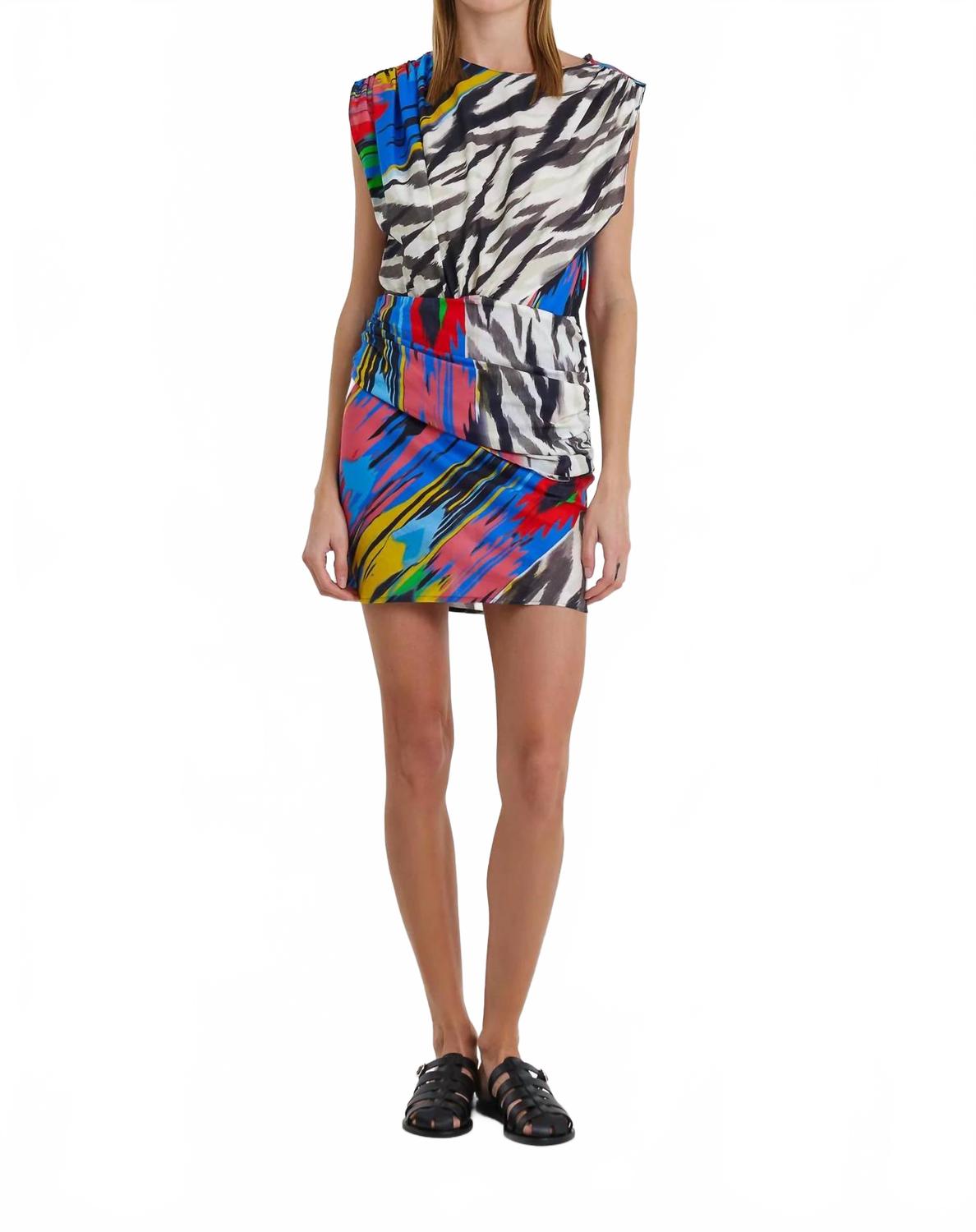 Devotion Twins Vlasia Dress In Dis.3v In Multi