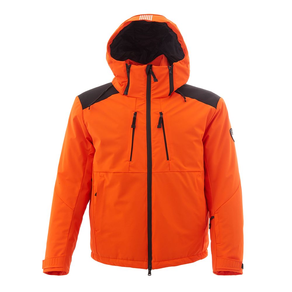 Ea7 Men's Jacket In Orange