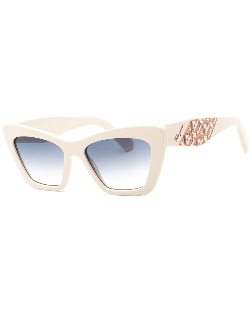Ferragamo Women's Sf1081se 55mm Sunglasses In Neutral