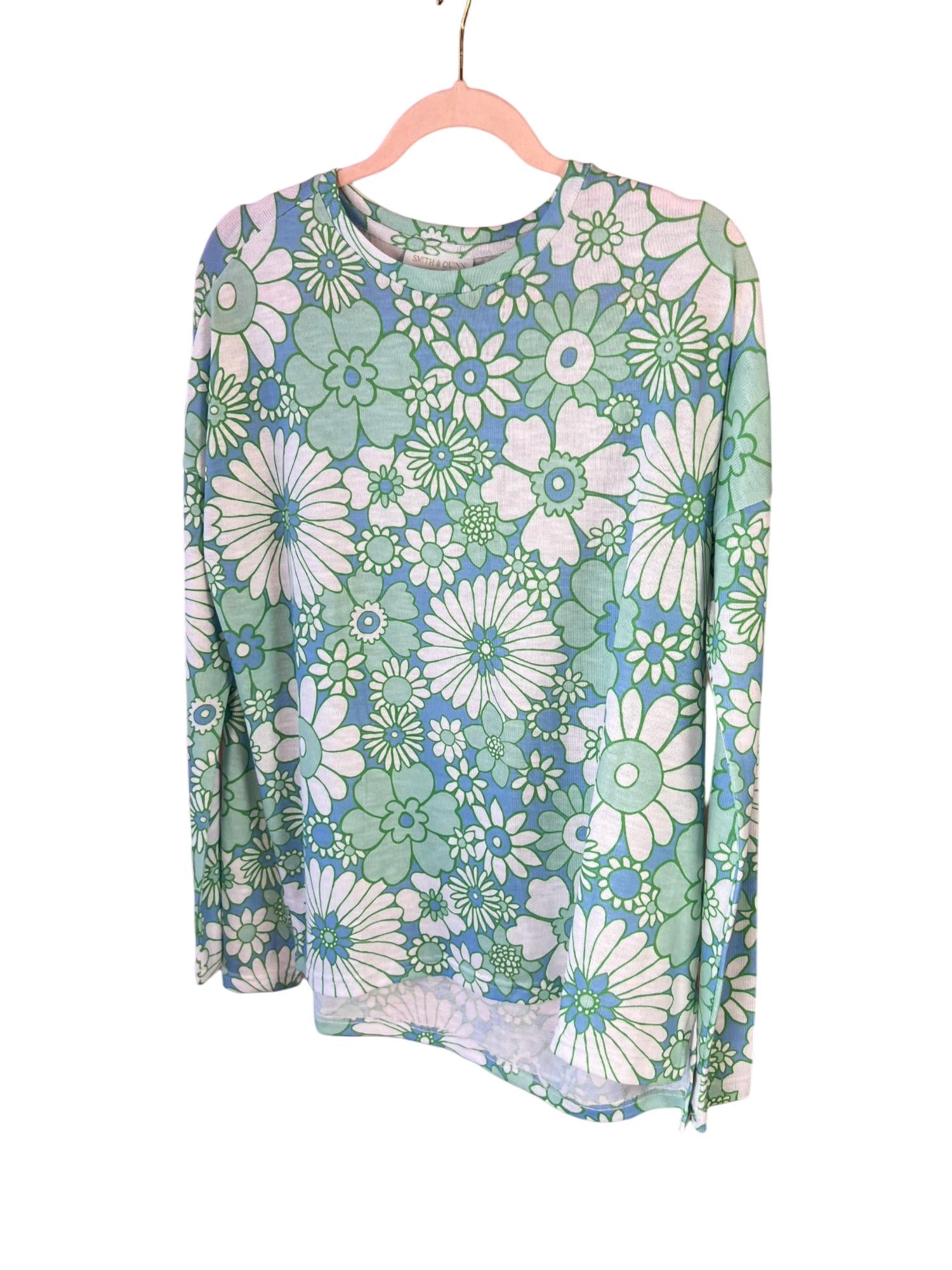 Shop Smith & Quinn Sylvia Sweater In Cabbage Patch In Multi