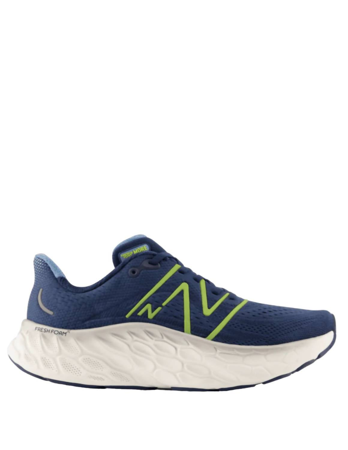 Shop New Balance Men's Fresh Foam More V4 Running Shoes - 2e/wide Width In  Navy In Blue