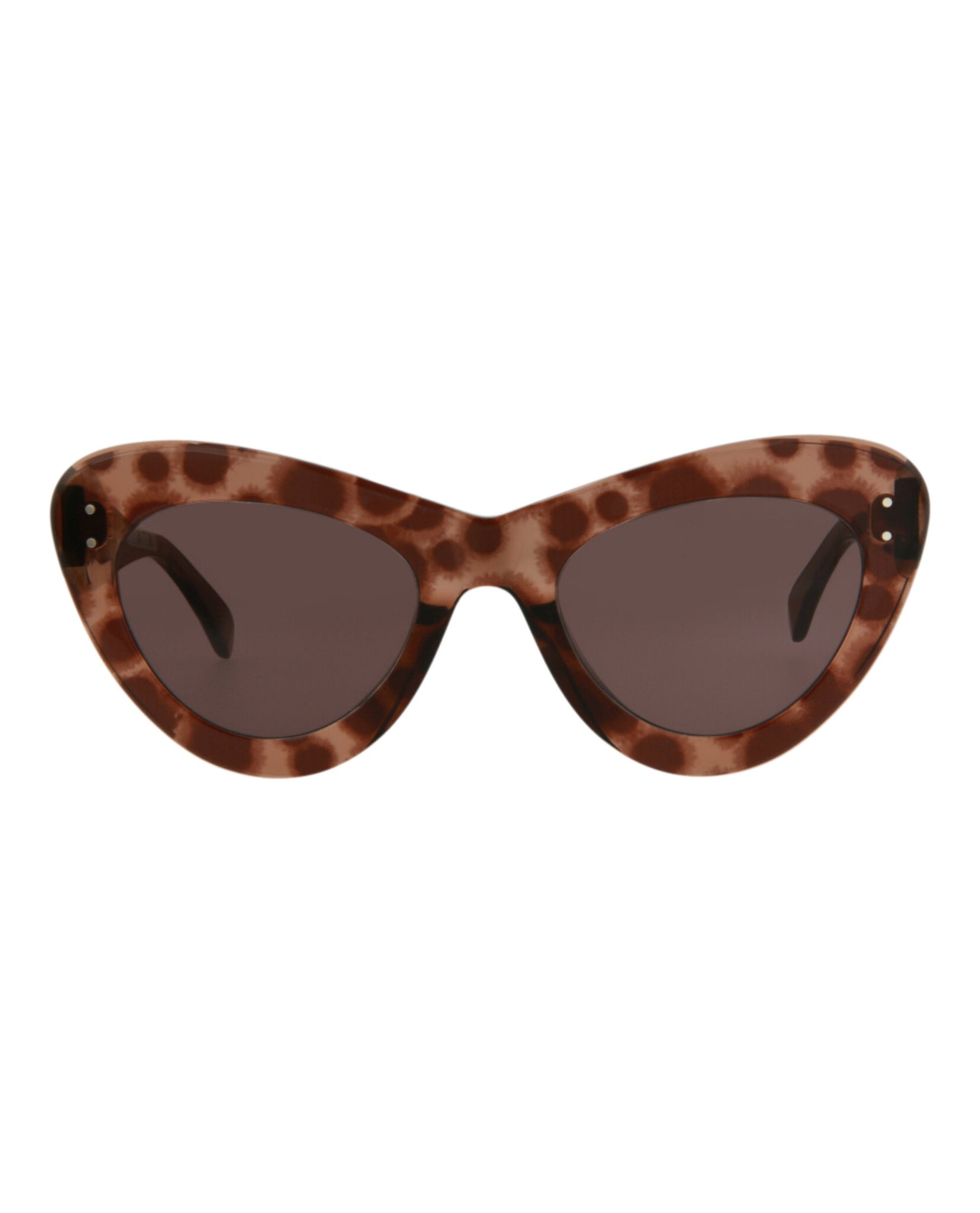 Alaïa Cat Eye-frame Acetate Sunglasses In Multi