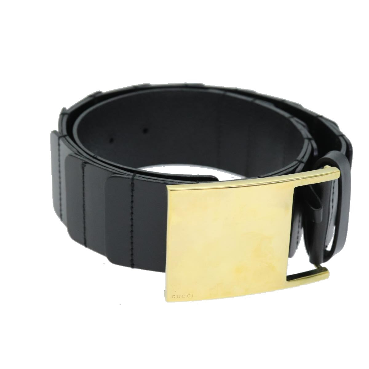 image of Gucci Belt Leather Black