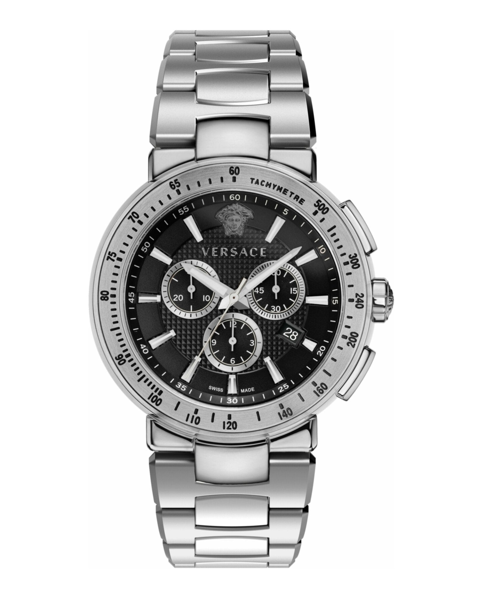 Versace Mystique Chrono Bracelet Watch In Multi