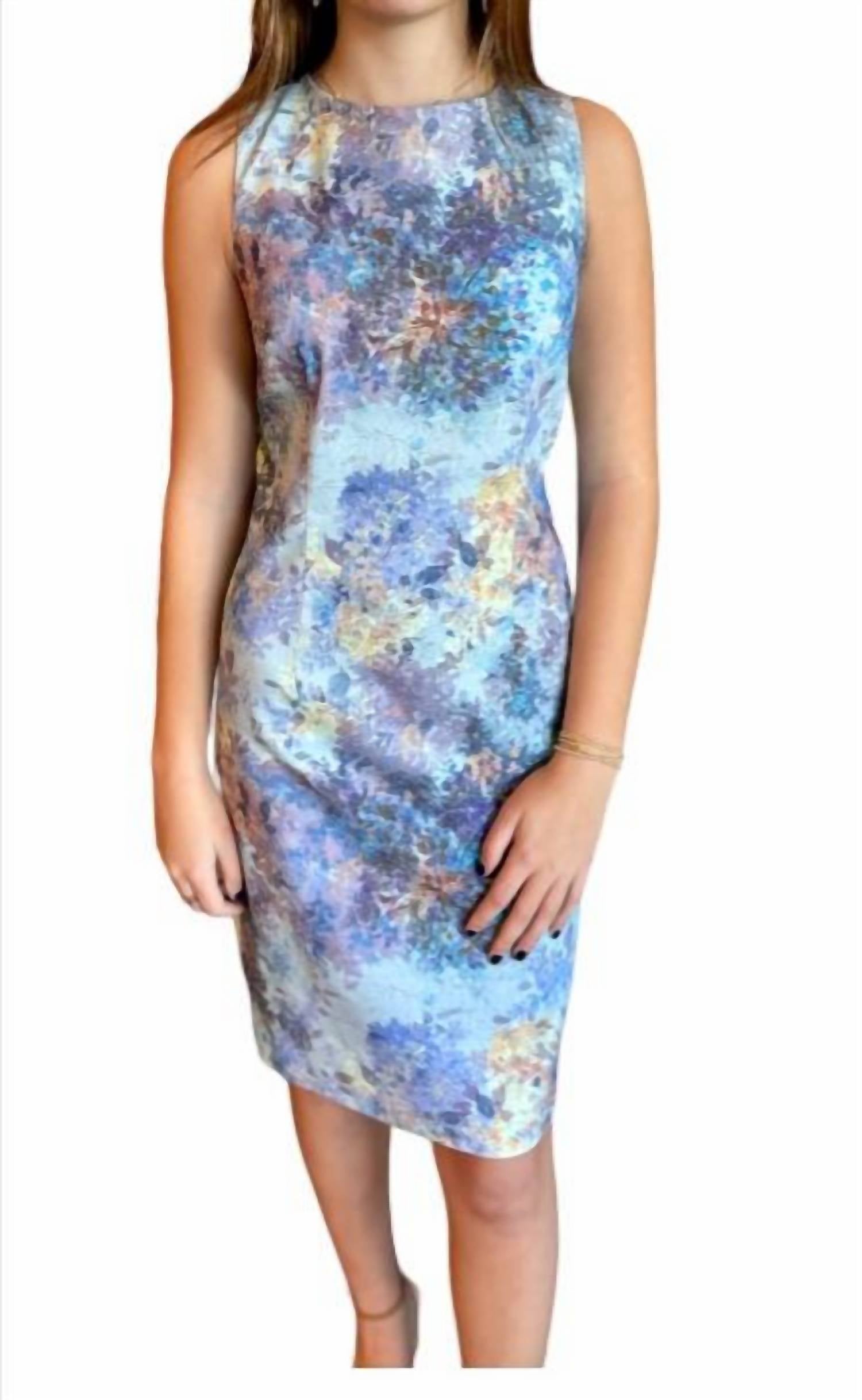 Shop Estelle And Finn Sheath Dress In Multi Color