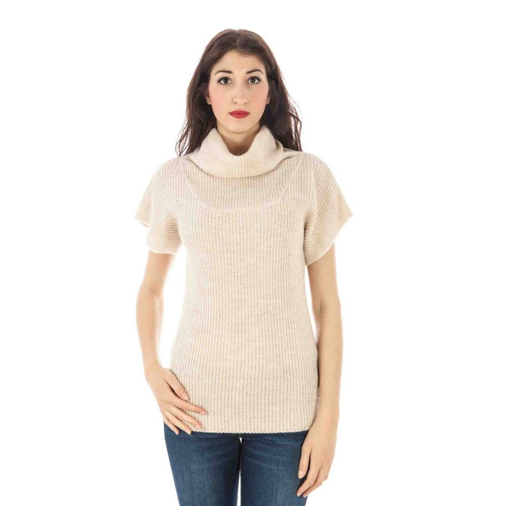 Fred Perry F Perry Wool Women's Sweater In Neutral