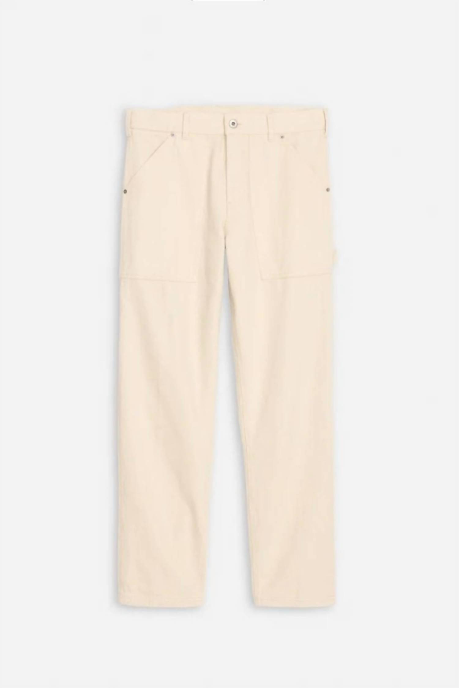 Alex Mill Men's Painter Pants In Natural In White