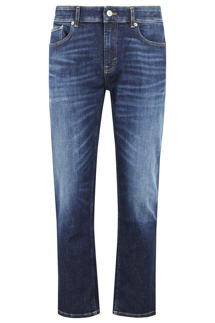 Department Five Classic Five-pocket Denim Jeans With Distinctive Label