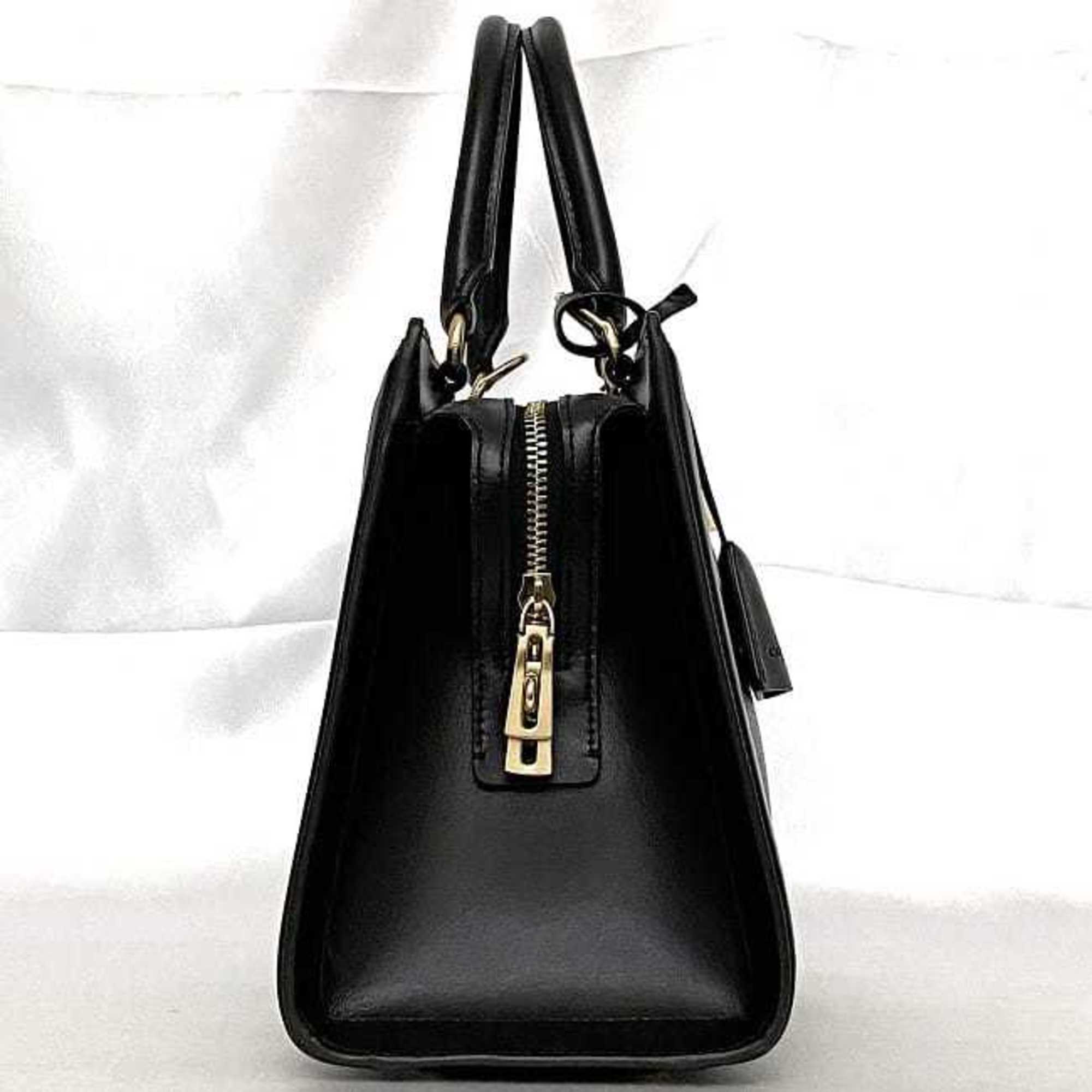 Coach  Pvc Leather Handbag Shoulder Bag Tote Bag (Pre-Owned)