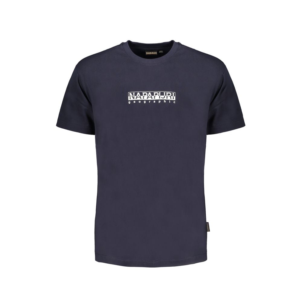 Napapijri Cotton Men's T-shirt In Blue