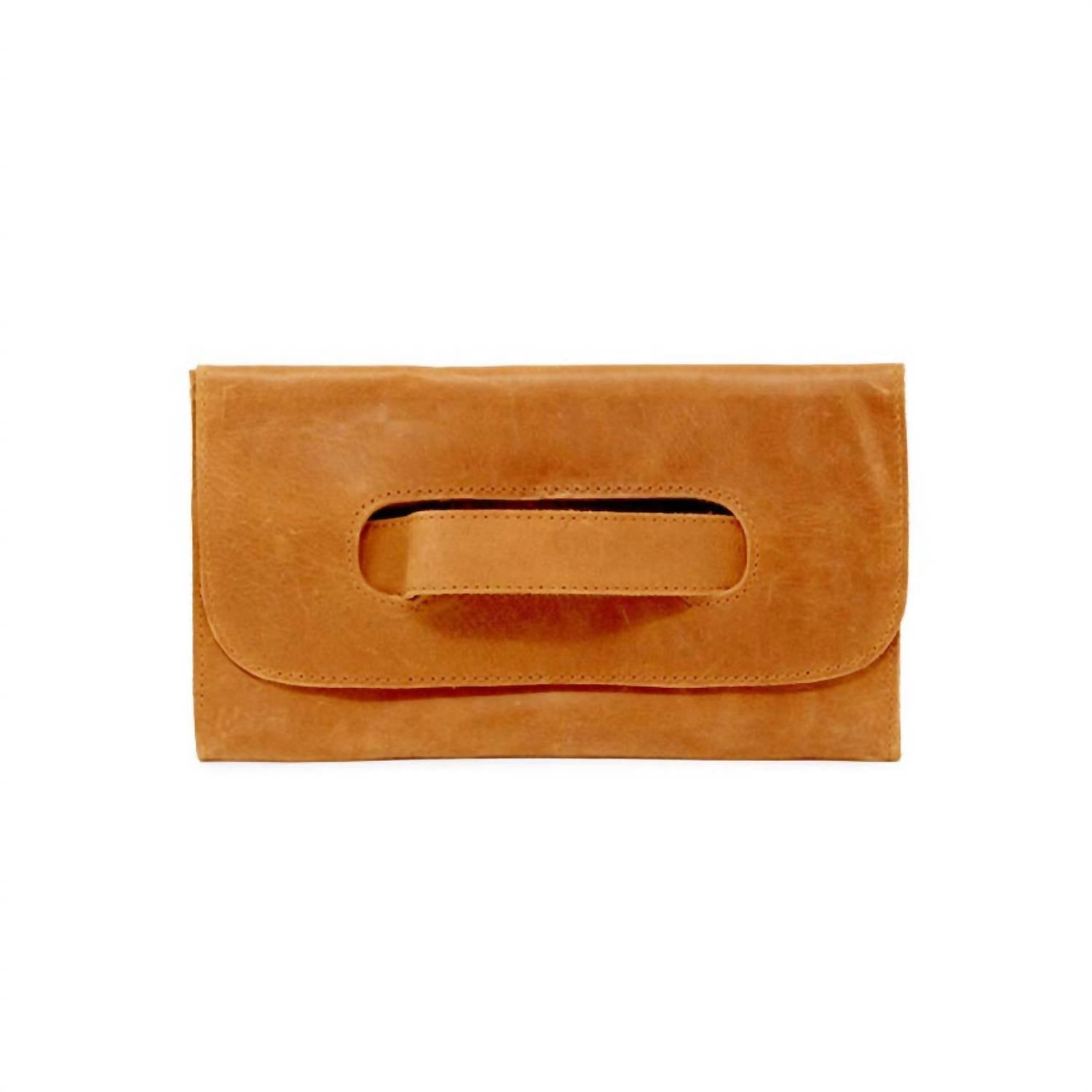 Able Women's Mare Handle Clutch In Cognac In Brown