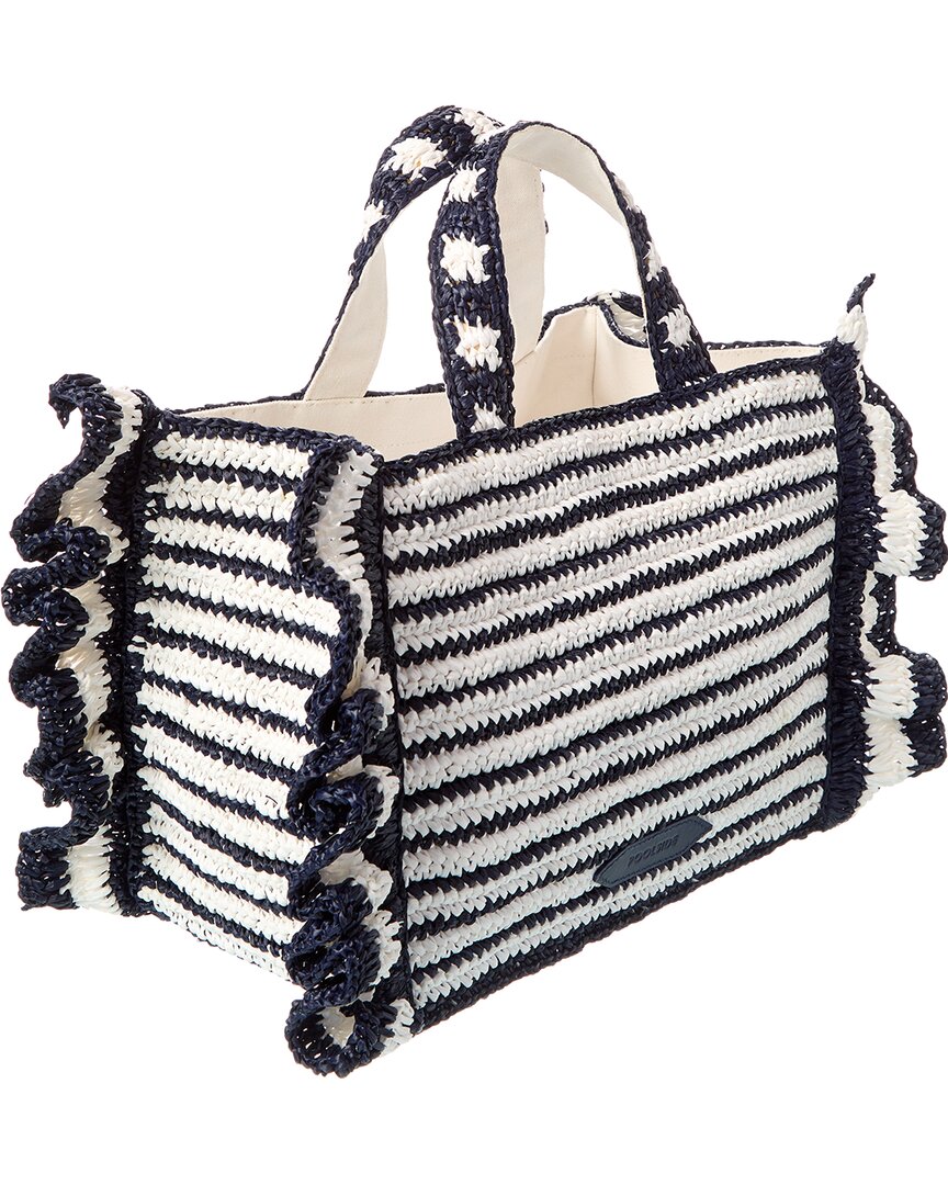 POOLSIDE The Sogno Ruffle Tote
