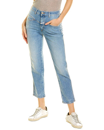 CLOSED pedal pusher blue crop jean