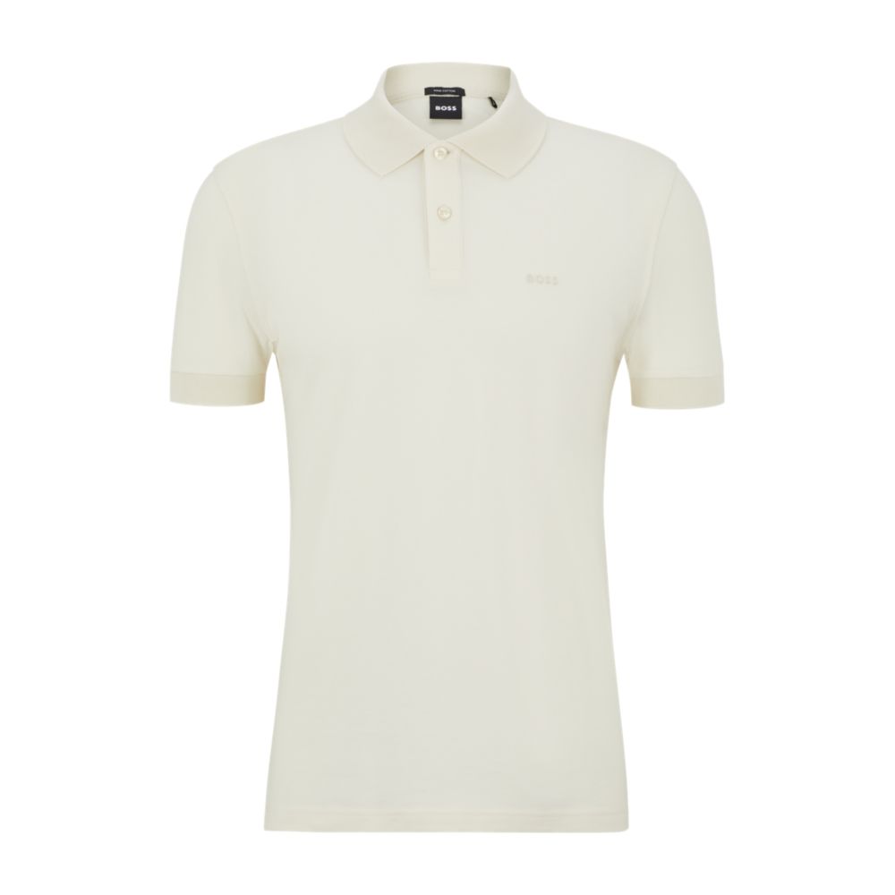 HUGO BOSS Regular-fit polo shirt with logo embroidery