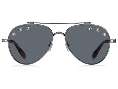 Givenchy 60mm Shield Sunglasses in Black for Men