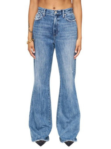 Pistola stevie high rise relaxed flare jean in seneca