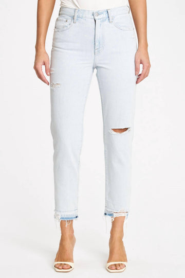 Pistola presley high rise relaxed crop jean in riviera