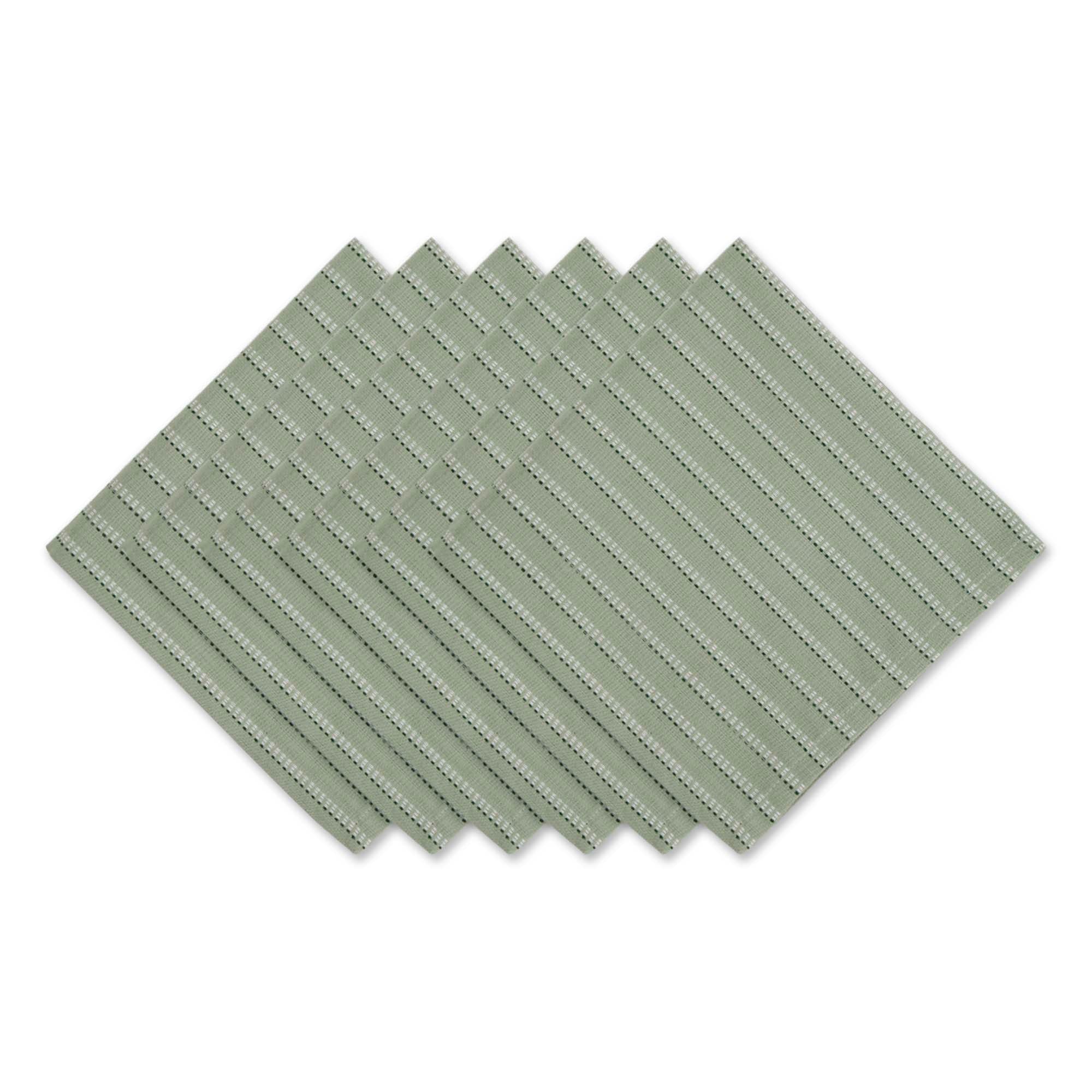 DII DII Sparkle Sprigs Dobby Stripe Napkin (Set of 6)