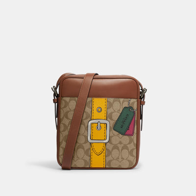 Coach Outlet Mini Rowan File Bag In Signature Canvas | Shop Premium Outlets