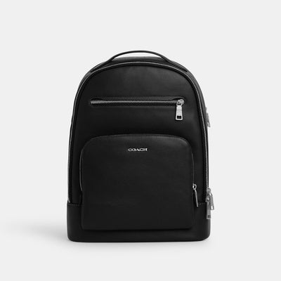 코치 COACH Outlet ethan backpack,silver/black