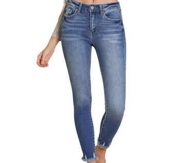 Kancan jay skinny jeans in medium wash