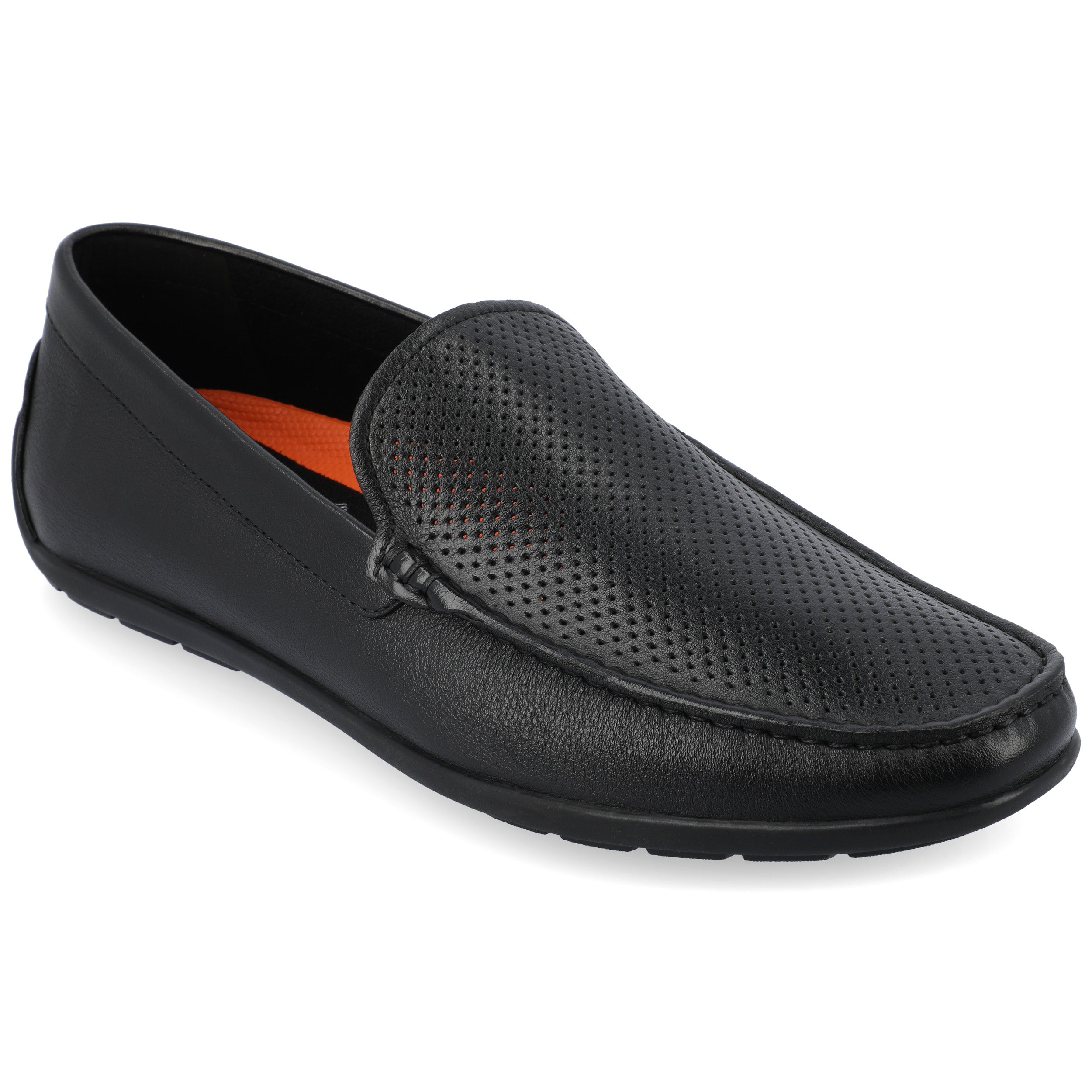 Shop Thomas & Vine Jaden Moc Toe Driving Loafer In Black