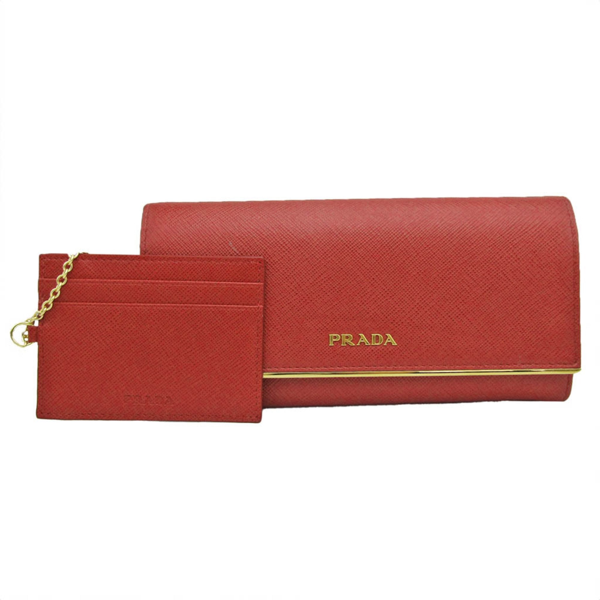 image of Prada Saffiano  Metal Wallet  (Pre-Owned)