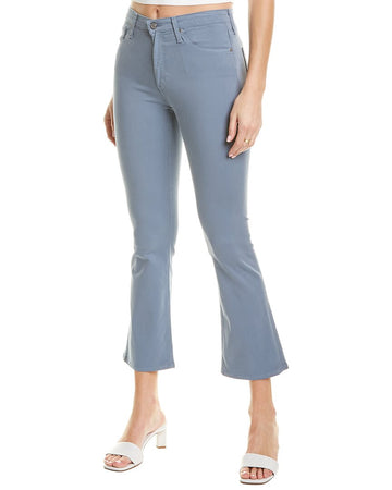 AG Jeans the jodi serenity blue high-rise flare crop jeans